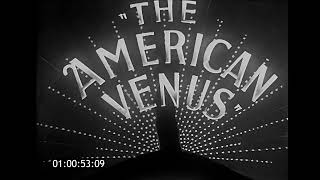„Amerikos Venera“ (1926 m.) nebyliojo filmo anonsas su Esther Ralston
