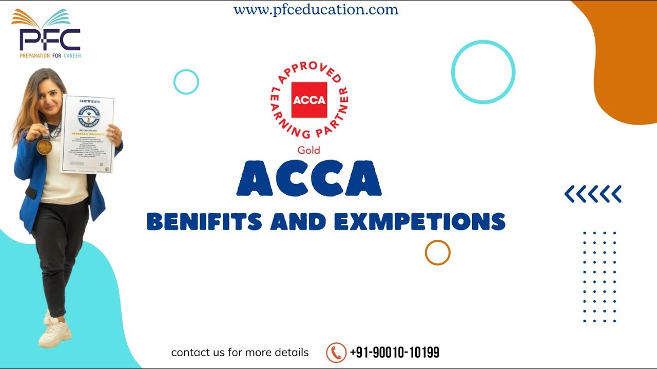 ACCA Qualifications, Benefits and Exemption YouTube