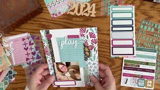 Scrapbook With Me | Memorykeeping | 6x8 Layout
