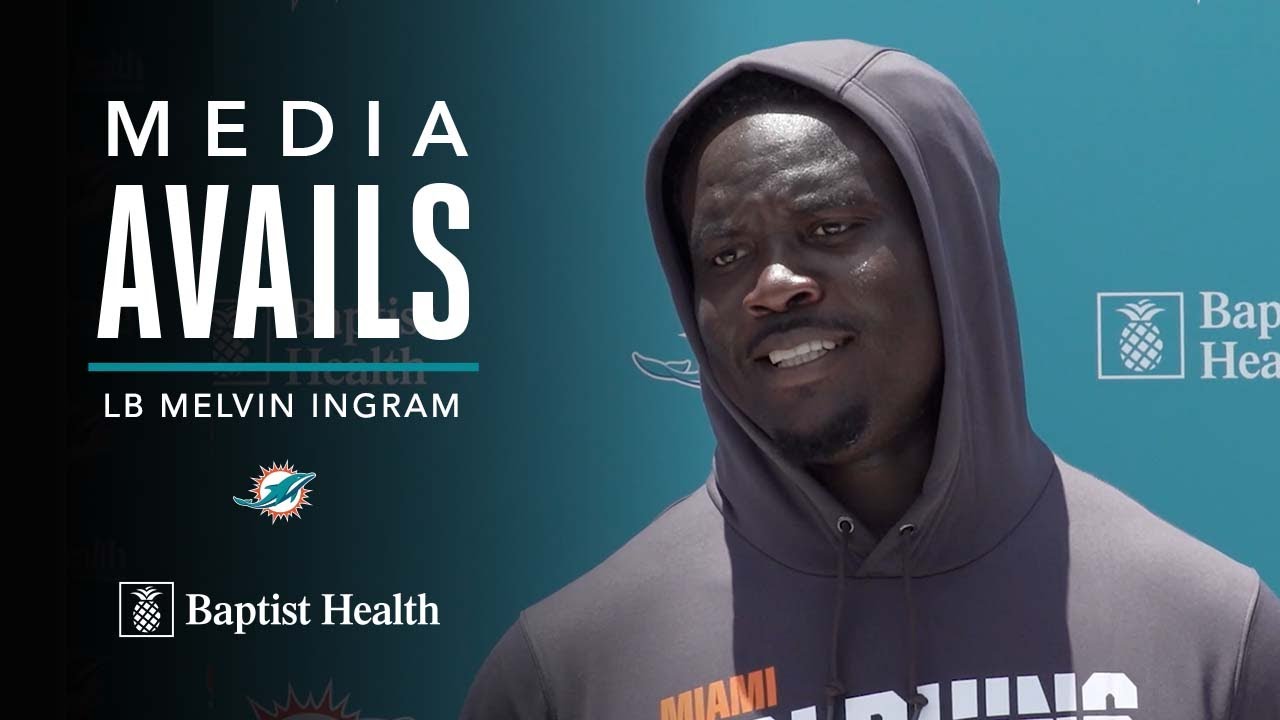 MELVIN INGRAM MEETS WITH THE MEDIA | MIAMI DOLPHINS