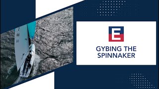 Gybing the Spinnaker on the Melges E Scow