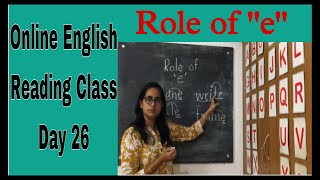 How to teach reading 4 letter and 5 letter words words ending with e letter Phonics reading