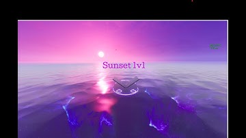 Sunset 1v1 Map