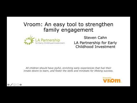 Webinar: Vroom: An Easy Tool to Strengthen Family Engagement