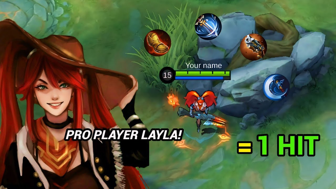 LAYLA ONE HIT CHEAT DAMAGE TIDAK ADA KATA LEMAH BAGI LAYLA :) Ini build ...