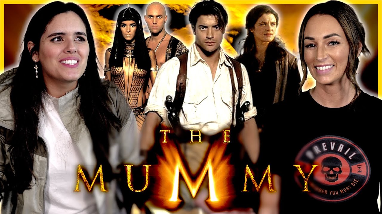 The GIRLS watch THE MUMMY (1999) for the FIRST time || Movie Reaction