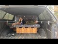 Truck Camper Shell, Bed Frame Build