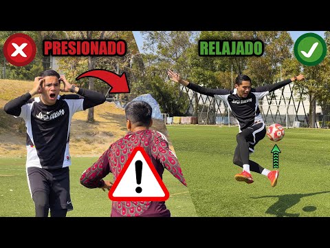 DO THIS IF YOU WANT TO PLAY FOOTBALL WITHOUT PRESSURE 😎⚽️ FOOTBALL TUTORIALS