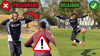 HAZ ESTO SI QUIERES JUGAR SIN PRESION en el FUTBOL 😎⚽️ FUTBOL TUTORIALES