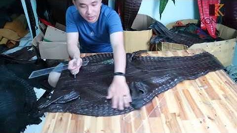 Thắt lưng Liền Nguyên Con Da Cá Sấu Konavis được sản xuất bởi chuyên gia Nguyễn Tiến Duẩn