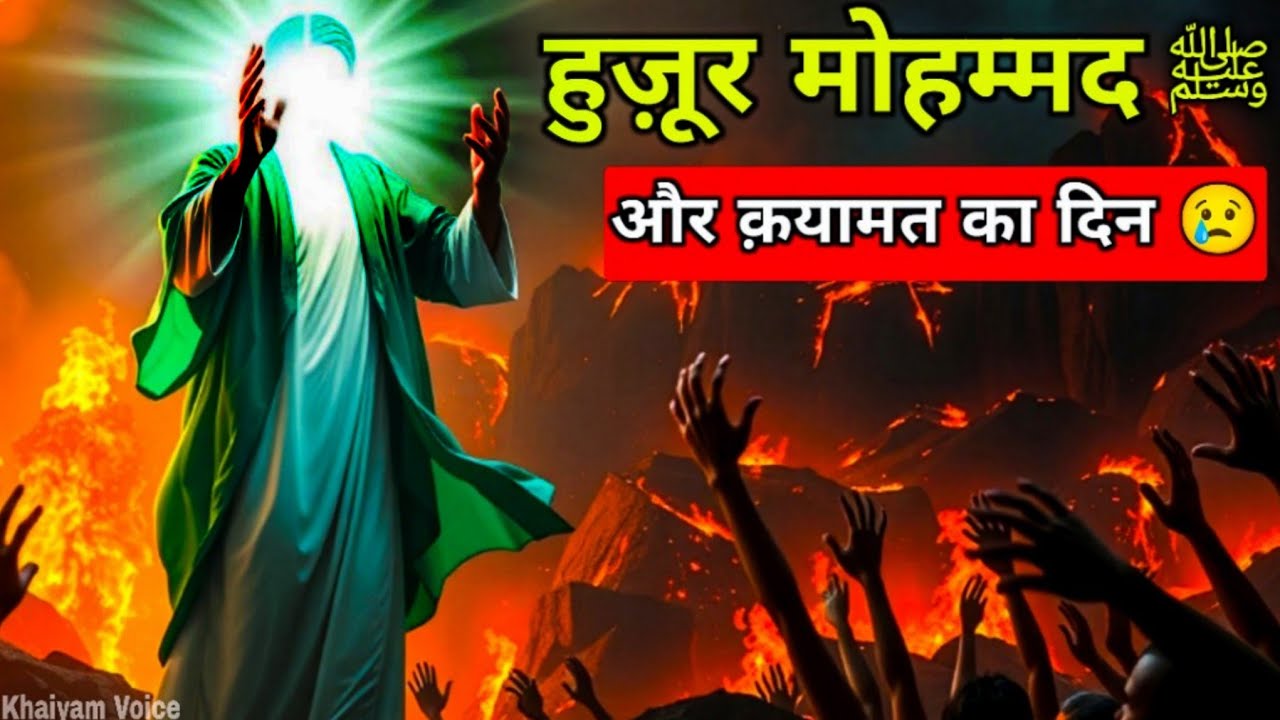 “जब हुज़ूर ﷺ और उम्मत आमने-सामने होंगे”| Prophet Muhammad ﷺ Story | Islamic waqia | Day Of Judgment 