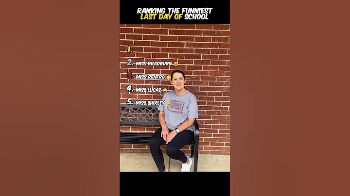Ranking the Funniest Last Day of School Moments Part 4 😂 #funny #schoollife #school