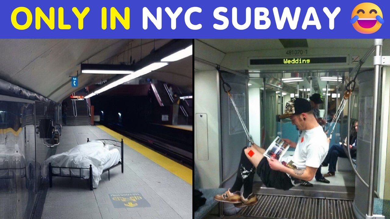 Only In NYC Subway 😂 Wild Moments That Went Off The Rails