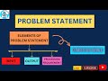 Learn Problem Statement Easily|Elements of Problem Statement|For Grade8th@Computing World