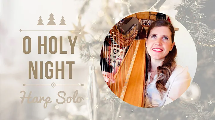 O Holy Night | Breathtaking Harp Solo!