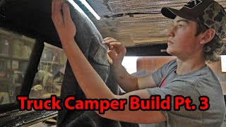 Installing Carpet in My Truck Topper