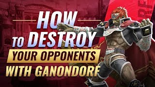 Time to DESTROY YOUR OPPONENTS with Ganondorf (Smash Bros Ultimate)