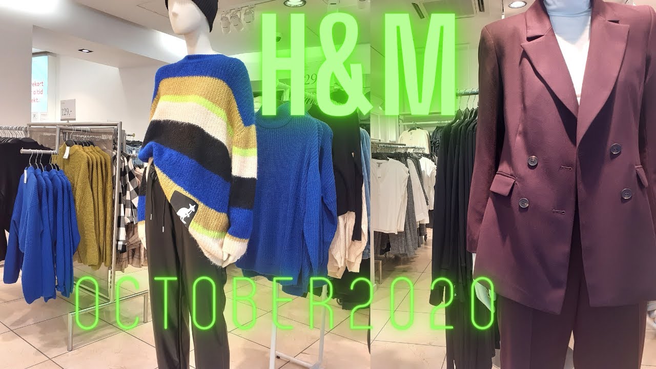 H&M NEW AUTUMN OCTOBER COLLECTIONS | H&M LATEST FASHION