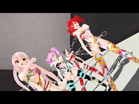 【MMD】Unchain 【重音テト　小春音アミ　巡音ルカ】