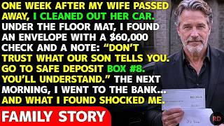Full A Week After My Wife Died, I Found A Hidden Envelope In Her Car — The Note Inside Shocked Me… STO News
