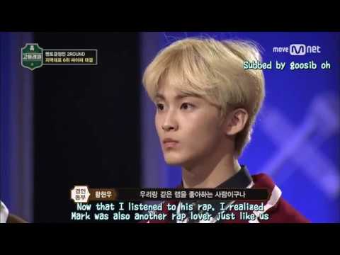 [Engsub] School Rapper Ep 3 - Mark's Cipher cut