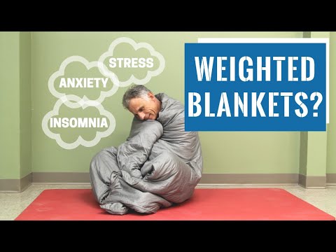 Video: This Weighted Blanket Might Help Calm The Anxious Thoughts Keeping You Up At Night