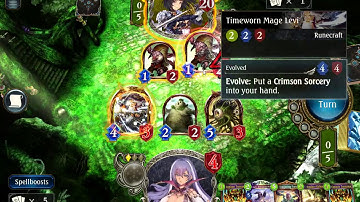 [Shadowverse] (Master Rank) Conjuring Shift Rune vs Aggro Sword