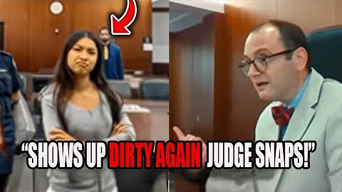 Teen Walks In Looking Rough — Judge Sends Her to Jail Immediately