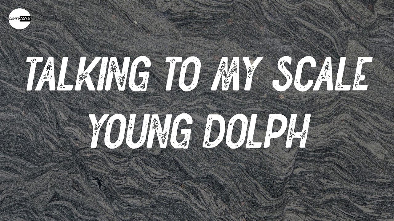 Young Dolph - Talking To My Scale (Lyric video) | If I sacrificed myself, will I go to hell? (Huh?)