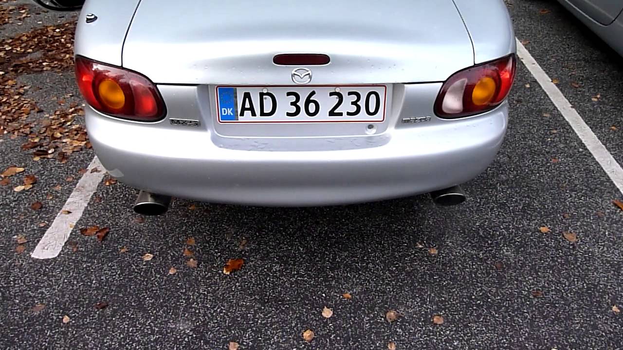 MX5 NB 1,6 Fox udstødning