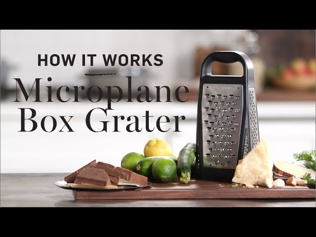 Microplane Elite Box Grater, grater  Advantageously shopping at