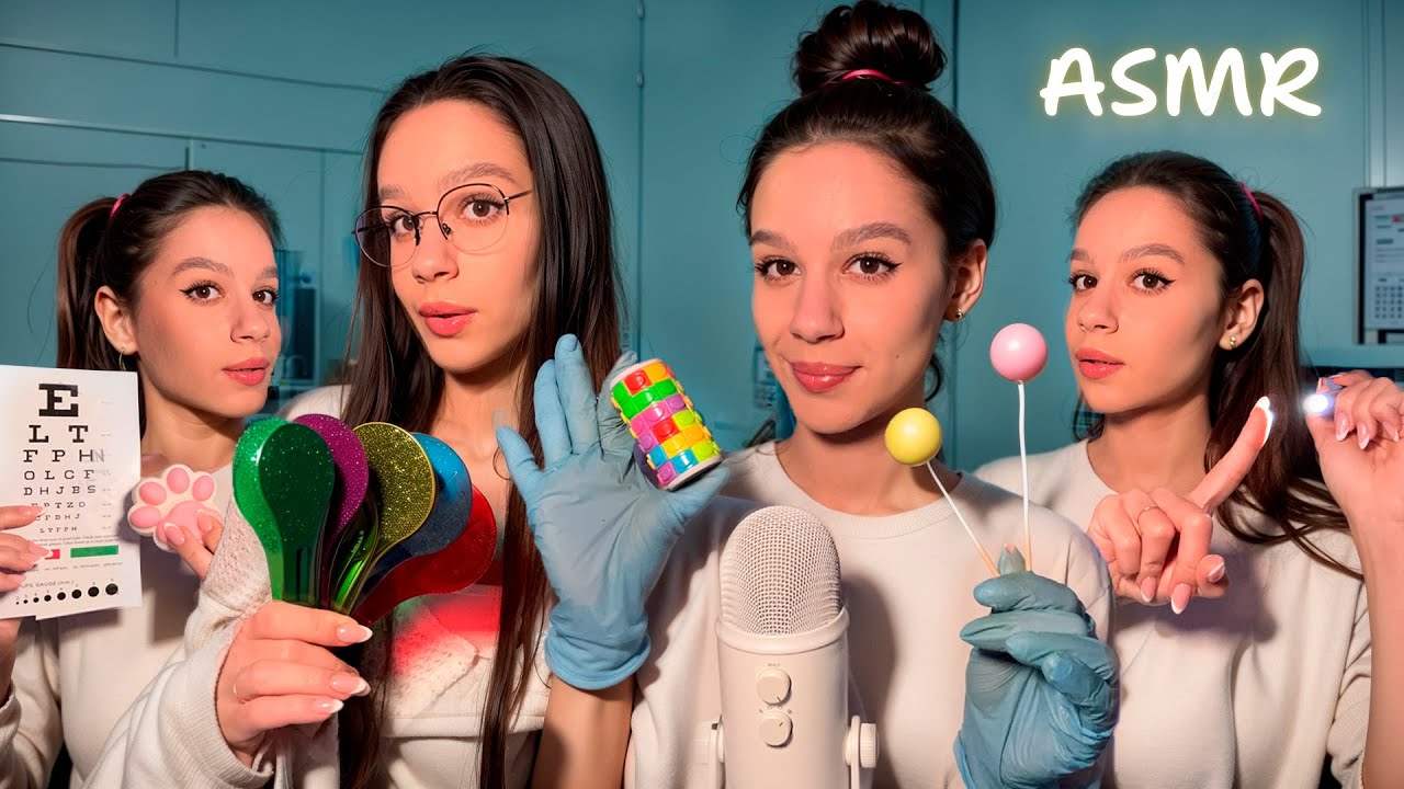 💉 ЛІКАРНЯ СНУ 3: Перевірка зору, слуху, масаж, воші, спа-терапевт, ліхтарик, інструкції / асмр