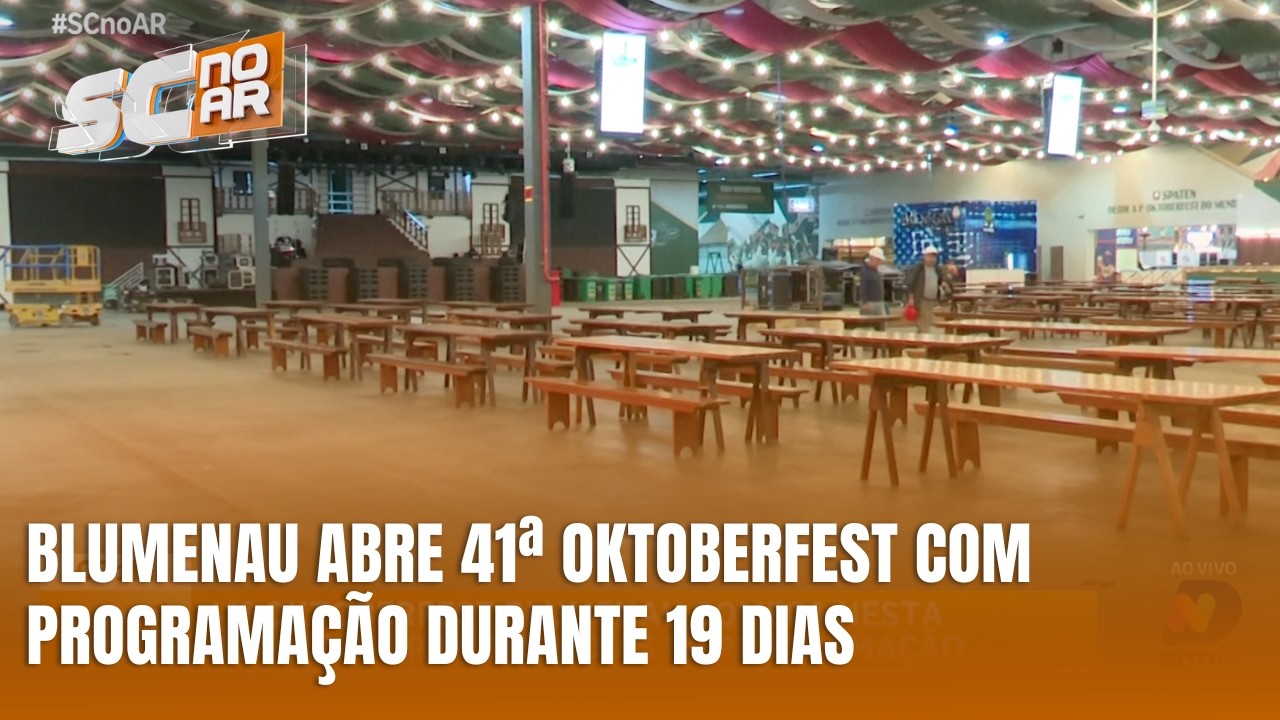 41ª Oktoberfest começa em Blumenau com novidades para o público