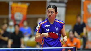 ユエン シュエジアオ vs 佐藤瞳 T BEST GAME トップおとめピンポンズ名古屋 vs 日本ペイントマレッツ 第2G 2023年08月05日 感謝と挑戦のTYK体育館 【卓球 Tリーグ公式】