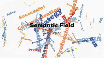 Semantic Field (GCSE English)