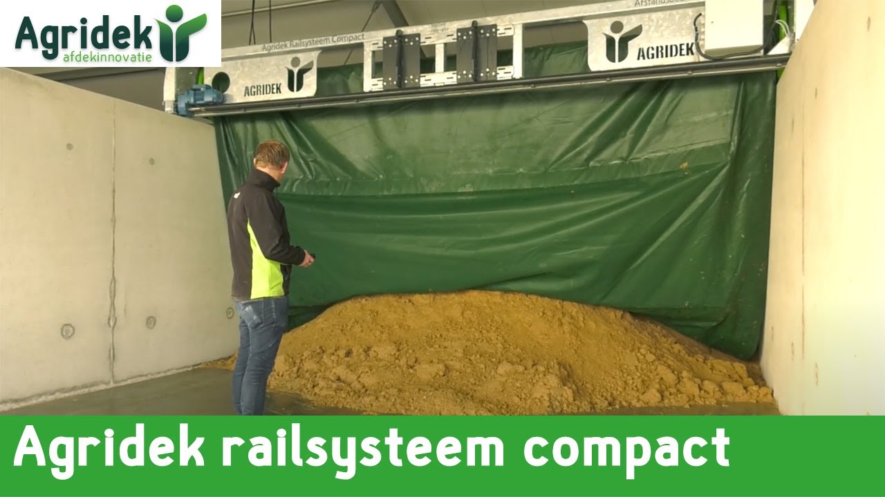 Agridek Railsysteem Compact bijproducten NIEUW Orgineel