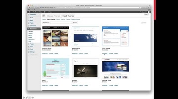 WordPress Step by Step: Step 3 (Installing Themes)