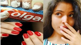 I Applied Toothpaste on Nails and this happened | Deepti Singh | Secret Blossom