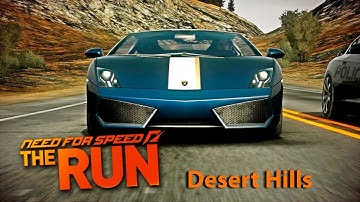 Need for Speed The Run Gameplay - Desert Hills