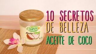 10 Secretos de Belleza del Aceite de Coco - Para el cabello, piel y salud ♥ -Catwalk