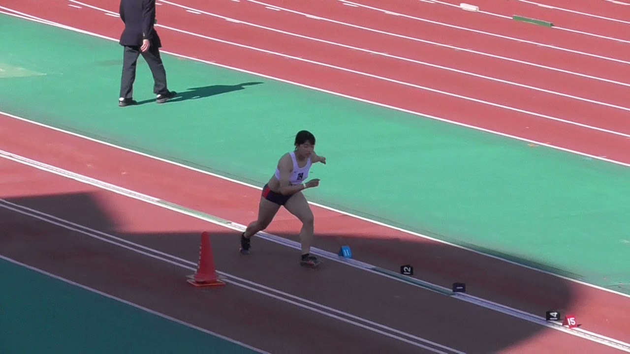 21大阪インカレ女子三段跳八田 Youtube