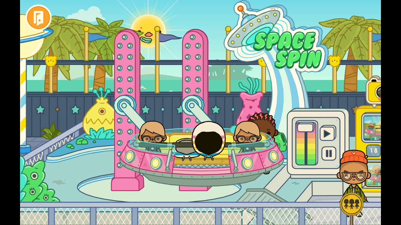 Toca Life World In het attractiepark Aflevering 1 YouTube