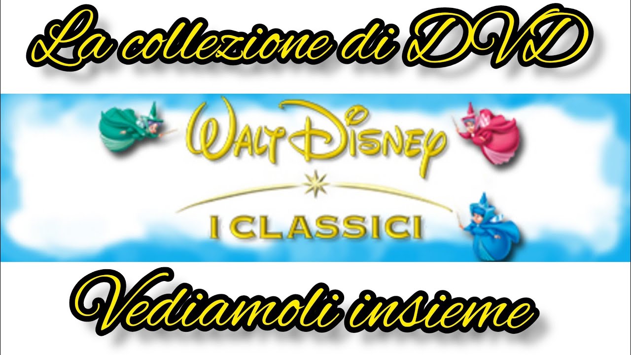 DVD i grandi classici Disney andiamo a vederli meglio nel dettaglio (la mia collezione)☺️