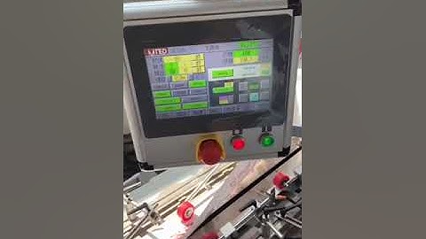 New Shopping bag machine with twisted and flat handle inline #paperbag #fachpack2022