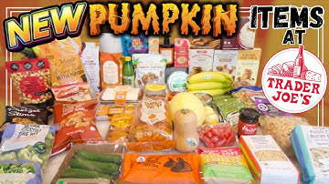 NEW FALL ITEMS AT TRADER JOE