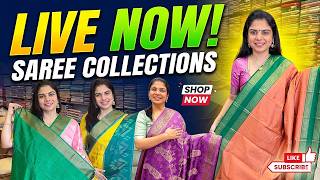 🔴Live Now | Saree Collections | Temple the Designer Studio screenshot 5