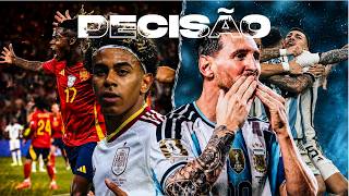 HOW WERE THE LATEST FINALS FOR SPAIN AND ARGENTINA?