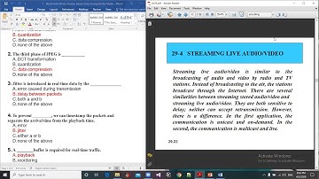 Multimedia questions and answers