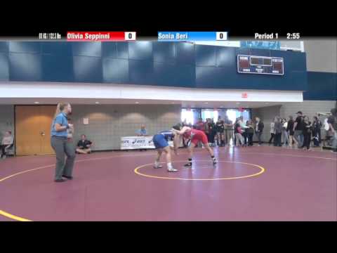 60 kg CR1 - Olivia Seppinni (McKendree) vs. Sonia Beri (McKendree)