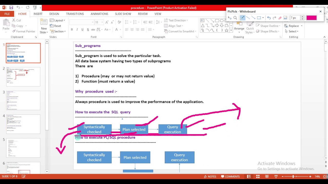what is procedure in pl/sql - YouTube